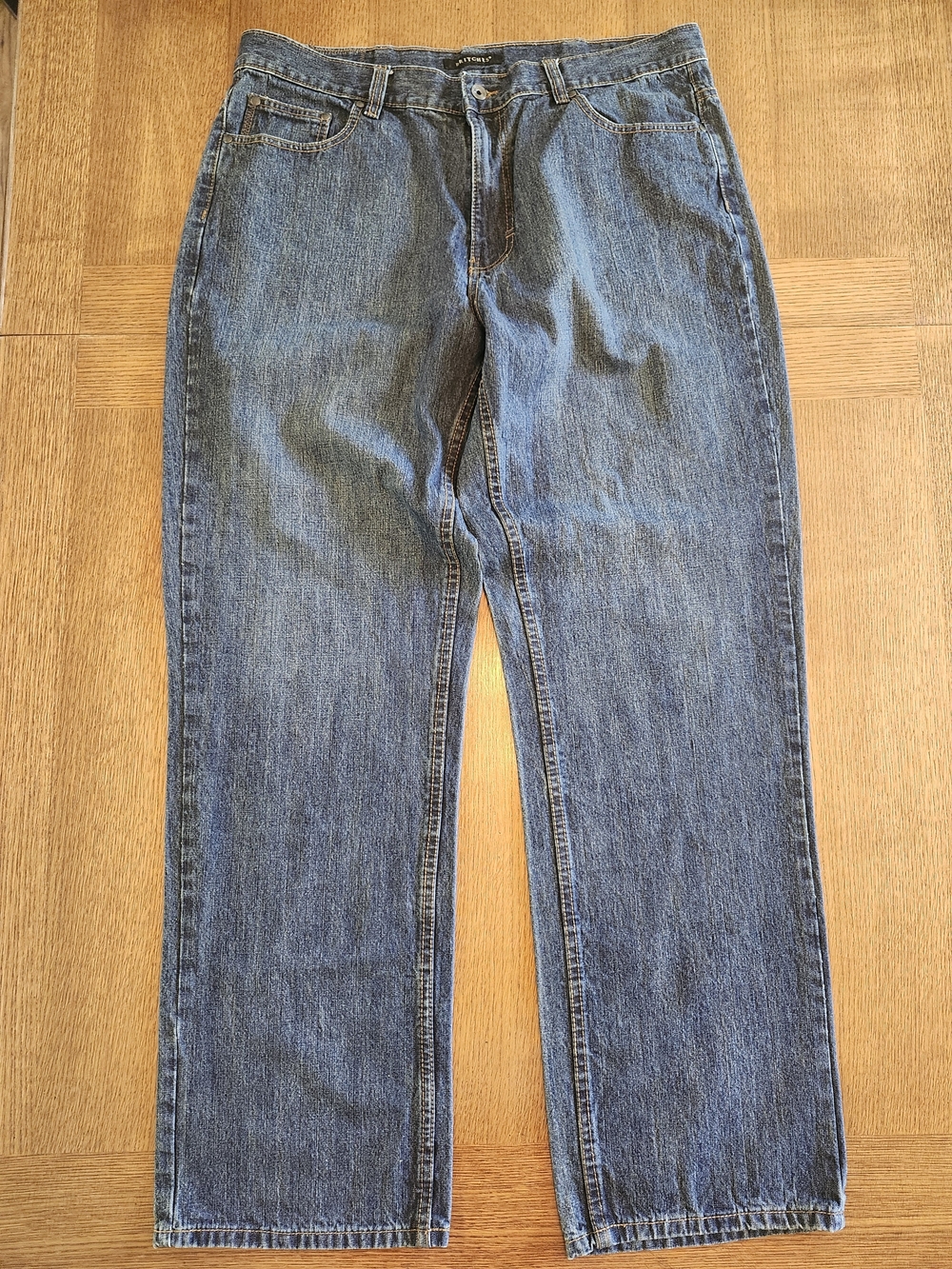 Men's Britches Straight-Leg Jeans - Dark Blue